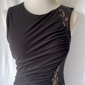 CeCe Black Dress Sleeveless Dress New M